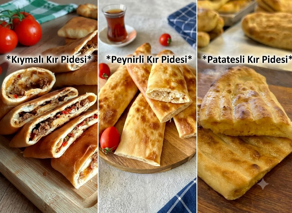 Kastamonu Kır Pidesi - Kıymalı