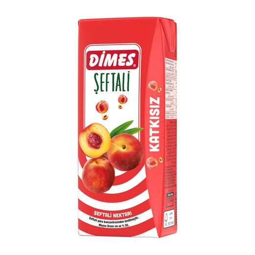 DİMES MEYVE SUYU ŞEFTALİ 200 mL