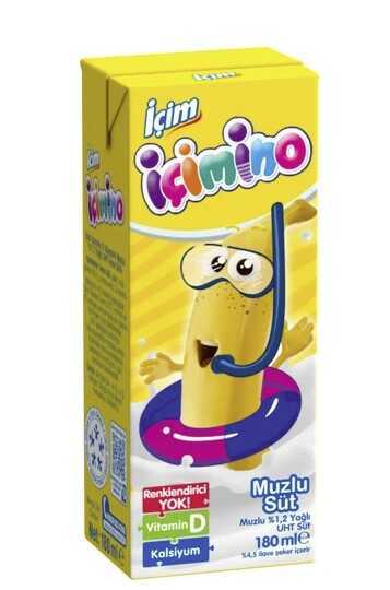 İÇİM İÇİMİNO MUZLU SÜT 180 Ml