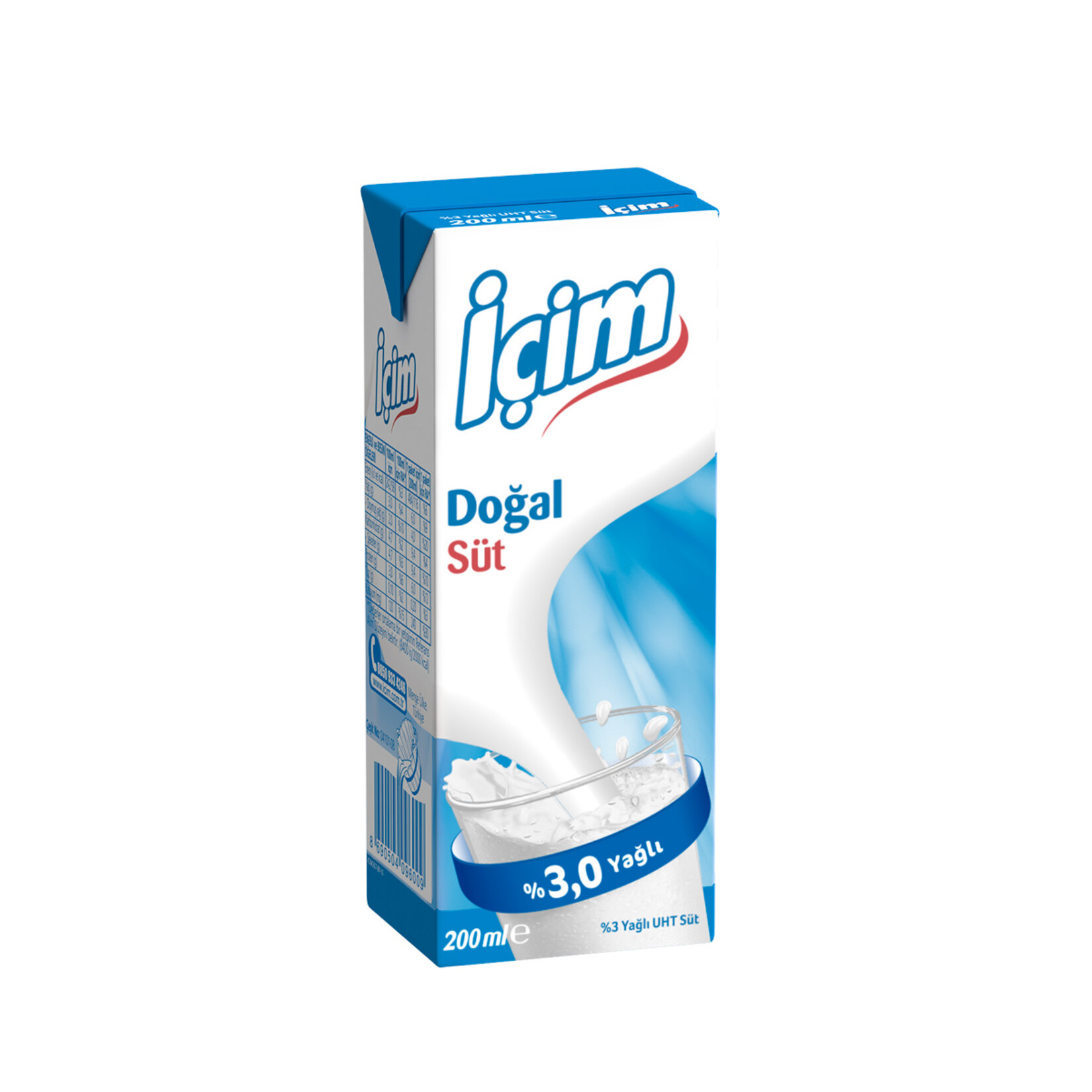 İÇİM SÜT 180 mL